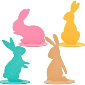 NEW 4PCS Bunny Felt Ornament